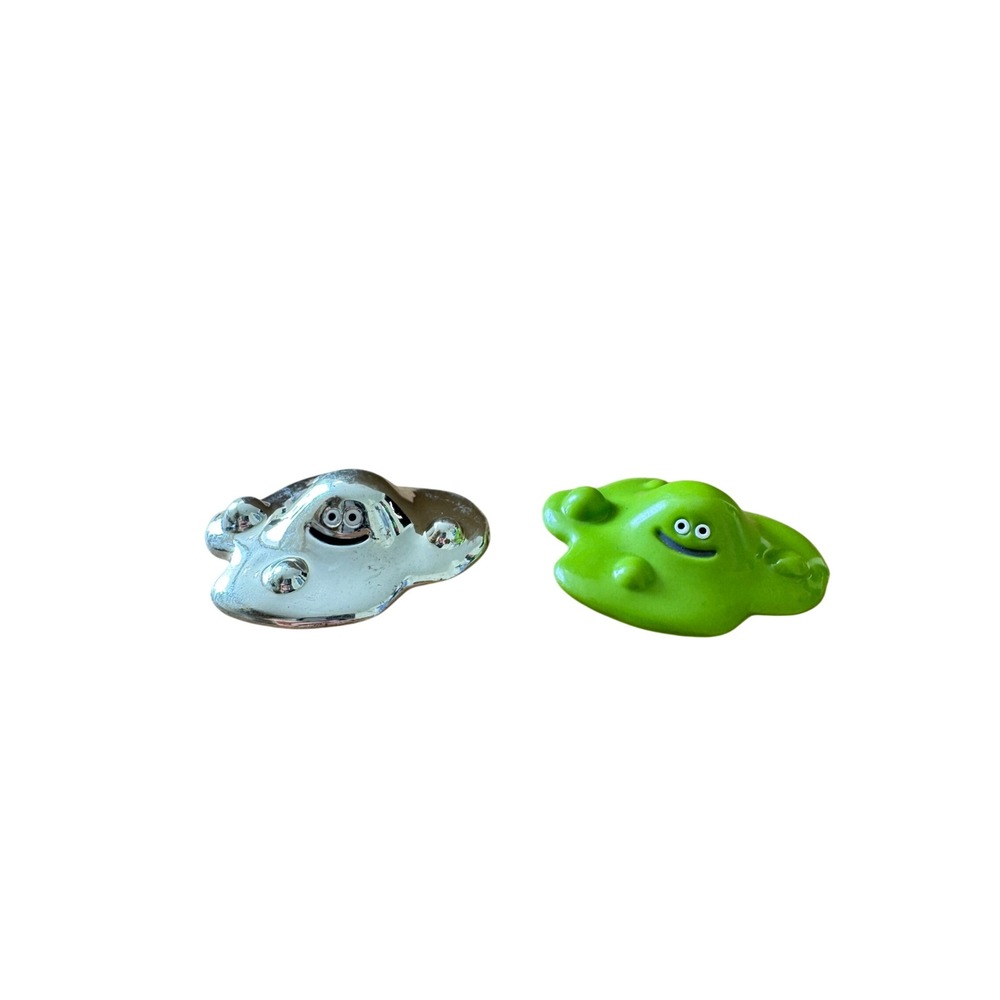 Dragon Quest Slime Figure Set Liquid Metal Slime and Bubble Slime Square Enix